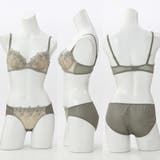 【EFカップ】アップリケフルール3/4カップブラ&ショーツ | palissee | 詳細画像4