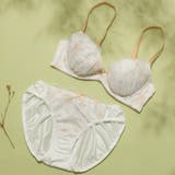 アイボリー | 【EFカップ】クレールフルール3/4カップブラ&ショーツ | palissee