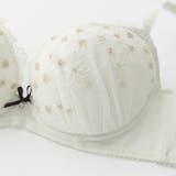 【EFカップ】ミニョンフルール３/４カップブラ＆バックレースフレアショーツ  | palissee | 詳細画像10 