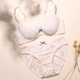 ピンク | ミニョンフルール３/４カップブラ＆ショーツ  | palissee