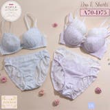 オフホワイト | 【EFカップ】カモミール3/4カップブラ&ショーツ | palissee