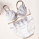 アイボリー | 【EFカップ】フルールガーデン３/４カップブラ＆ショーツ  | palissee