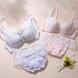 【EFカップ】ミモザブーケ3/4カップブラ&ショーツ | palissee | 詳細画像18