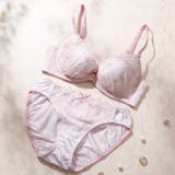 ピンク | 【EFカップ】フルールラフィネ３/４カップブラ＆ショーツ  | palissee