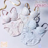 フローラレーシー３/４カップブラ＆ショーツ  | palissee | 詳細画像1 