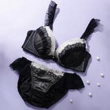 ブラック | ミニョンプリンセス3/4カップブラ&ショーツ | palissee