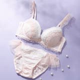 ピンク | 【EFカップ】ミニョンプリンセス3/4カップブラ&ショーツ  | palissee