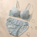 カーキ | コフレフルール3/4カップブラ&ショーツ | palissee