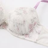 アンティークフラワープリント３/４カップブラ＆ショーツ  | palissee | 詳細画像5 