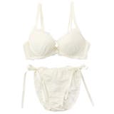 【EFカップ】3wayストラップフラワーレース3/4カップブラ&ショーツ | palissee | 詳細画像12
