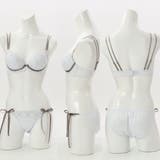 【EFカップ】3wayストラップフラワーレース3/4カップブラ&ショーツ | palissee | 詳細画像4