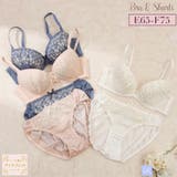 【EFカップ】プチフラワーシュシュ3/4カップブラ&ショーツ | palissee | 詳細画像1