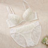 【EFカップ】プチフラワーシュシュ3/4カップブラ&ショーツ | palissee | 詳細画像2