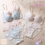 【EFカップ】ロマンティックローズプリント３/４カップブラ＆ショーツ  | palissee | 詳細画像15 