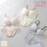 【EFカップ】フラワーアンジュ3/4カップブラ&ショーツ | palissee | 詳細画像1