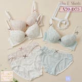 クレールブーケ3/4カップブラ&ショーツ | palissee | 詳細画像1