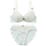 アイボリー | クレールブーケ3/4カップブラ&ショーツ | palissee