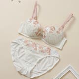 アイボリー | フェリシテフルール3/4カップブラ&ショーツ | palissee