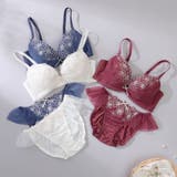 【EFカップ】フルールチュール3/4カップブラ&ショーツ | palissee | 詳細画像21