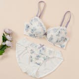 アイボリー | ロココ調クラシカルローズ３/４カップブラ＆ショーツ  | palissee