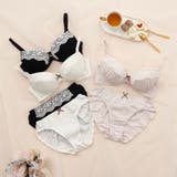 【EFカップ】スウィートプリーツ3/4カップブラ&ショーツ | palissee | 詳細画像18