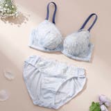 サックス | フェデフルール３/４カップブラ＆ショーツ  | palissee