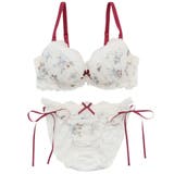 クラシカルガーリー3/4カップブラ&バックレースフレアショーツ | palissee | 詳細画像15