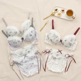 クラシカルガーリー3/4カップブラ&バックレースフレアショーツ | palissee | 詳細画像18