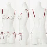 クラシカルガーリー3/4カップブラ&バックレースフレアショーツ | palissee | 詳細画像2