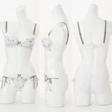 【EFカップ】クラシカルガーリー3/4カップブラ&バックレースフレアショーツ | palissee | 詳細画像3