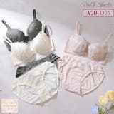 アザレアラメレース３/４カップブラ＆ショーツ  | palissee | 詳細画像1 