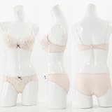【EFカップ】フランネルフラワー３/４カップブラ＆ショーツ  | palissee | 詳細画像2 