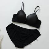 ブラック | 【EFカップ】華奢Tブラ&ショーツ | palissee