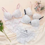 【EFカップ】ペールフローラル３/４カップブラ＆ショーツ  | palissee | 詳細画像18 