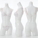 【EFカップ】ペールフローラル３/４カップブラ＆ショーツ  | palissee | 詳細画像2 