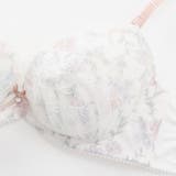 【EFカップ】ペールフローラル３/４カップブラ＆ショーツ  | palissee | 詳細画像5 