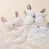 【EFカップ】フルーロンレース３/４カップブラ＆ショーツ  | palissee | 詳細画像18 