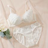 アイボリー | メルティフルール3/4カップブラ&ショーツ | palissee