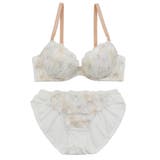 【EFカップ】フラワーガーデン3/4カップブラ&ショーツ | palissee | 詳細画像14