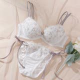 アイボリー | 3wayダブルストラップ3/4カップブラ&ショーツ | palissee