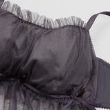 girly frill tulle3/4カップブラ&ショーツ | palissee | 詳細画像7
