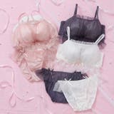 【EFカップ】girly frill tulle3/4カップブラ&ショーツ | palissee | 詳細画像17