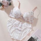 アイボリー | アムールフルール３/４カップブラ＆ショーツ  | palissee