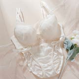 アイボリー | 【EFカップ】3wayストラップアレンジ３/４カップブラ＆ショーツ  | palissee