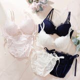 【EFカップ】3wayストラップアレンジ３/４カップブラ＆ショーツ  | palissee | 詳細画像22 