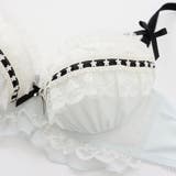 【EFカップ】ジェラートフリルレース３/４カップブラ＆ショーツ  | palissee | 詳細画像6 