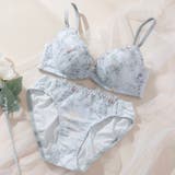 ミント | クレールブーケ３/４カップブラ＆ショーツ  | palissee