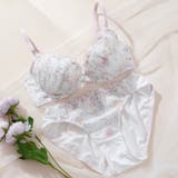 オフホワイト | 【EFカップ】クレールブーケ３/４カップブラ＆ショーツ  | palissee
