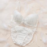 アイボリー | ailes d'ange３/４カップブラ＆ショーツ  | palissee