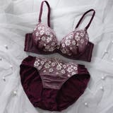 ワイン | クラシカルガーデン3/4カップブラ&ショーツ | palissee